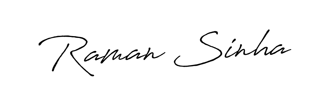 You can use this online signature creator to create a handwritten signature for the name Raman Sinha. This is the best online autograph maker. Raman Sinha signature style 7 images and pictures png