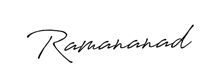 Similarly Antro_Vectra_Bolder is the best handwritten signature design. Signature creator online .You can use it as an online autograph creator for name Ramananad. Ramananad signature style 7 images and pictures png