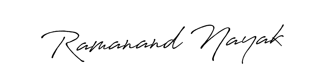 Similarly Antro_Vectra_Bolder is the best handwritten signature design. Signature creator online .You can use it as an online autograph creator for name Ramanand Nayak. Ramanand Nayak signature style 7 images and pictures png