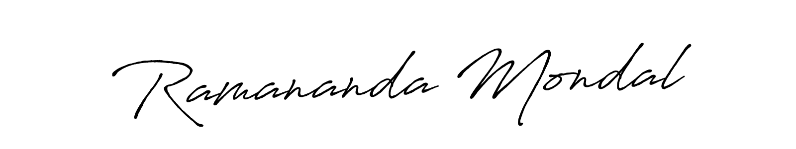 This is the best signature style for the Ramananda Mondal name. Also you like these signature font (Antro_Vectra_Bolder). Mix name signature. Ramananda Mondal signature style 7 images and pictures png