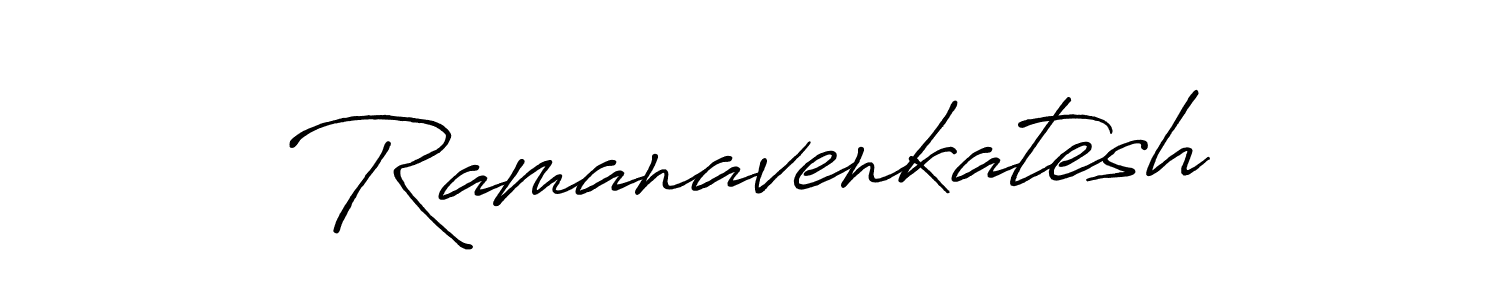 Similarly Antro_Vectra_Bolder is the best handwritten signature design. Signature creator online .You can use it as an online autograph creator for name Ramanavenkatesh. Ramanavenkatesh signature style 7 images and pictures png