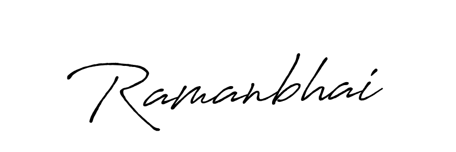 How to Draw Ramanbhai signature style? Antro_Vectra_Bolder is a latest design signature styles for name Ramanbhai. Ramanbhai signature style 7 images and pictures png