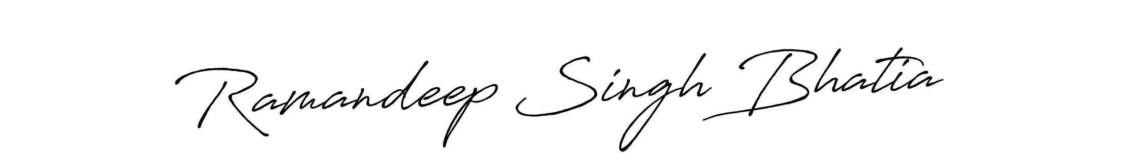 This is the best signature style for the Ramandeep Singh Bhatia name. Also you like these signature font (Antro_Vectra_Bolder). Mix name signature. Ramandeep Singh Bhatia signature style 7 images and pictures png