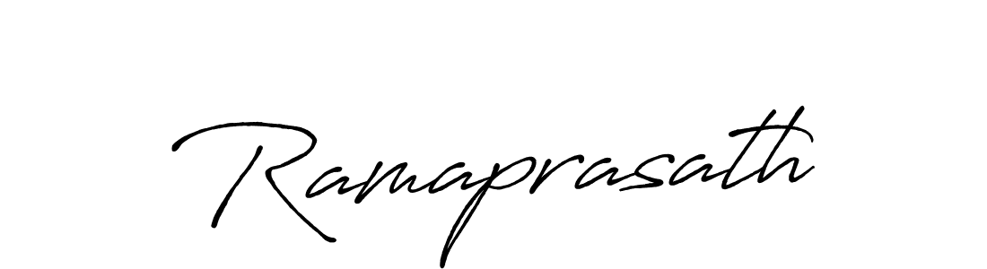 Also we have Ramaprasath name is the best signature style. Create professional handwritten signature collection using Antro_Vectra_Bolder autograph style. Ramaprasath signature style 7 images and pictures png