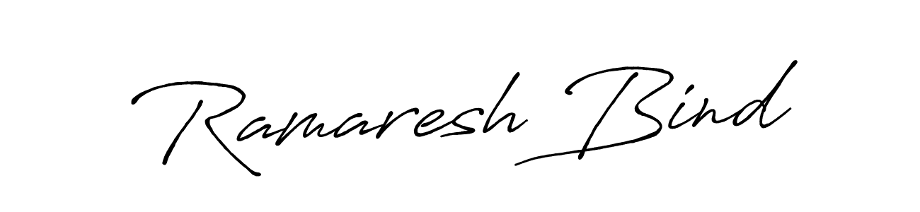 Antro_Vectra_Bolder is a professional signature style that is perfect for those who want to add a touch of class to their signature. It is also a great choice for those who want to make their signature more unique. Get Ramaresh Bind name to fancy signature for free. Ramaresh Bind signature style 7 images and pictures png