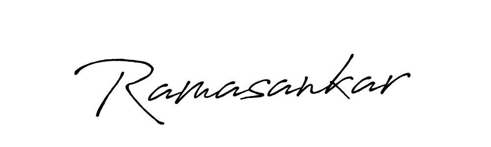 Create a beautiful signature design for name Ramasankar. With this signature (Antro_Vectra_Bolder) fonts, you can make a handwritten signature for free. Ramasankar signature style 7 images and pictures png