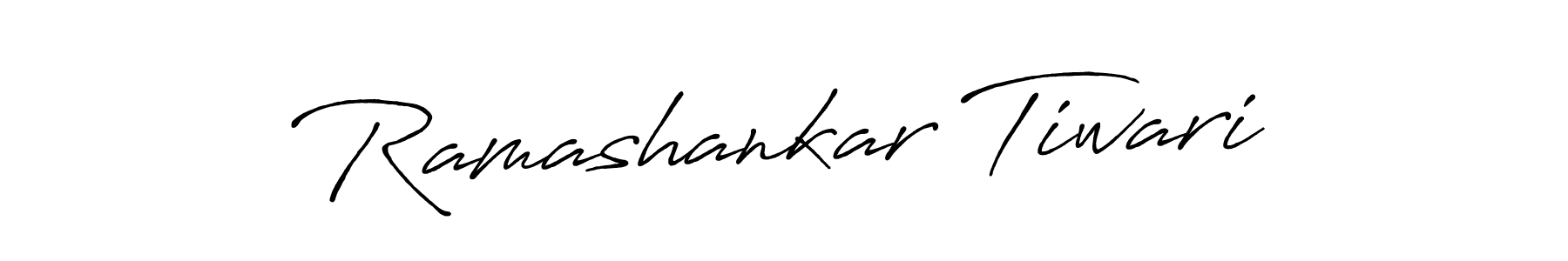 Also You can easily find your signature by using the search form. We will create Ramashankar Tiwari name handwritten signature images for you free of cost using Antro_Vectra_Bolder sign style. Ramashankar Tiwari signature style 7 images and pictures png