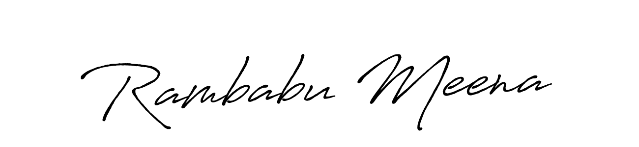 Here are the top 10 professional signature styles for the name Rambabu Meena. These are the best autograph styles you can use for your name. Rambabu Meena signature style 7 images and pictures png