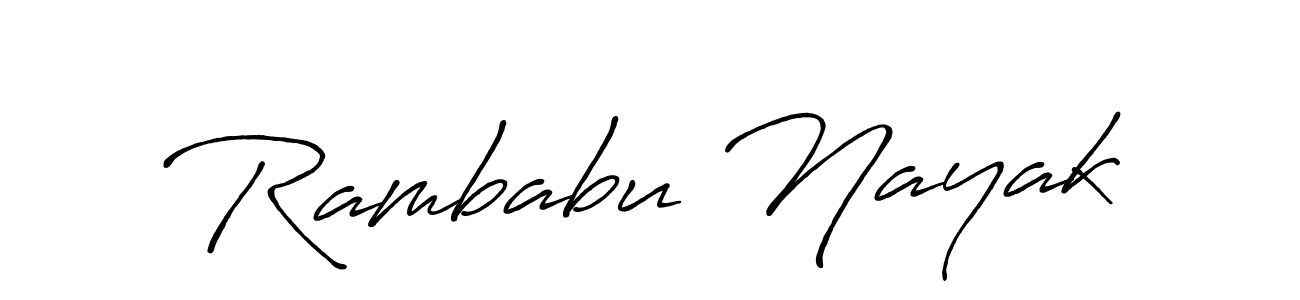 if you are searching for the best signature style for your name Rambabu Nayak. so please give up your signature search. here we have designed multiple signature styles  using Antro_Vectra_Bolder. Rambabu Nayak signature style 7 images and pictures png