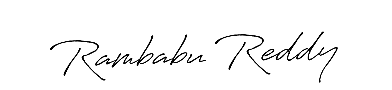 You can use this online signature creator to create a handwritten signature for the name Rambabu Reddy. This is the best online autograph maker. Rambabu Reddy signature style 7 images and pictures png