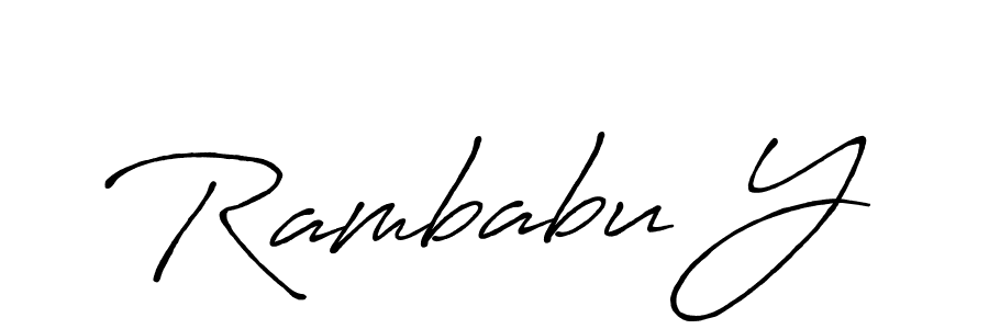 Here are the top 10 professional signature styles for the name Rambabu Y. These are the best autograph styles you can use for your name. Rambabu Y signature style 7 images and pictures png