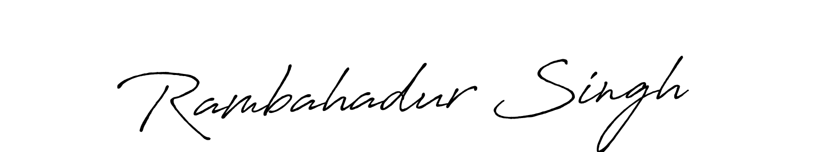 Here are the top 10 professional signature styles for the name Rambahadur Singh. These are the best autograph styles you can use for your name. Rambahadur Singh signature style 7 images and pictures png