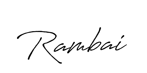 You can use this online signature creator to create a handwritten signature for the name Rambai. This is the best online autograph maker. Rambai signature style 7 images and pictures png