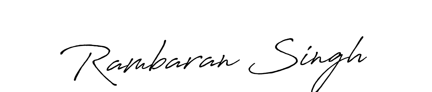 How to Draw Rambaran Singh signature style? Antro_Vectra_Bolder is a latest design signature styles for name Rambaran Singh. Rambaran Singh signature style 7 images and pictures png