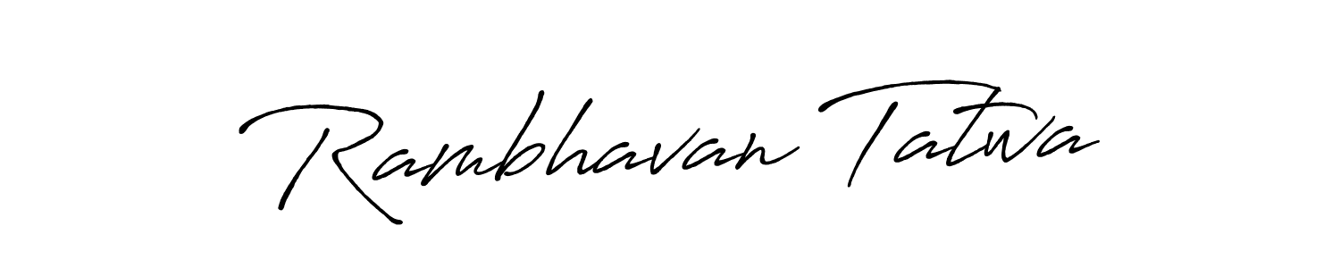 See photos of Rambhavan Tatwa official signature by Spectra . Check more albums & portfolios. Read reviews & check more about Antro_Vectra_Bolder font. Rambhavan Tatwa signature style 7 images and pictures png