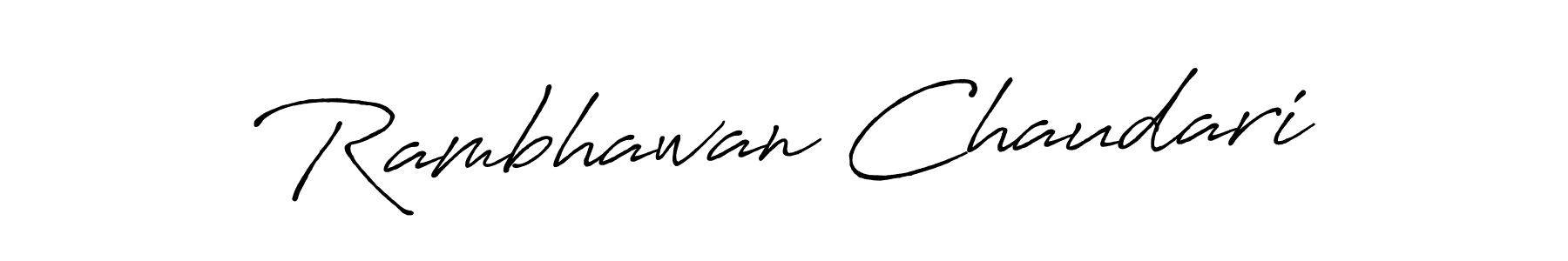 You can use this online signature creator to create a handwritten signature for the name Rambhawan Chaudari. This is the best online autograph maker. Rambhawan Chaudari signature style 7 images and pictures png