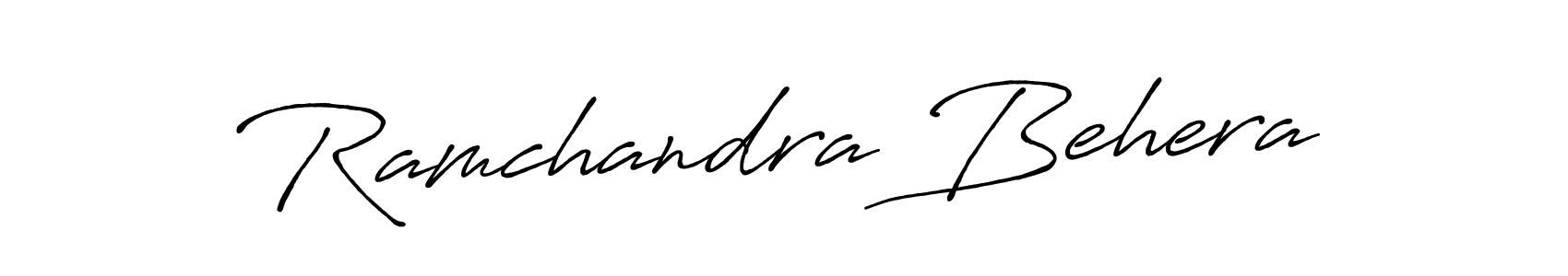 Make a short Ramchandra Behera signature style. Manage your documents anywhere anytime using Antro_Vectra_Bolder. Create and add eSignatures, submit forms, share and send files easily. Ramchandra Behera signature style 7 images and pictures png