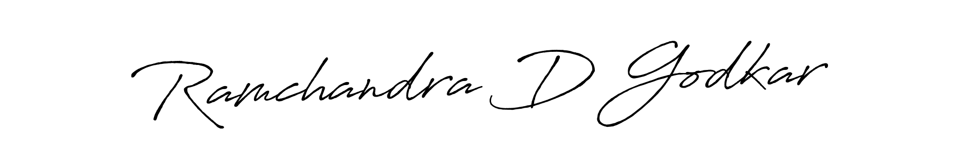 How to make Ramchandra D Godkar signature? Antro_Vectra_Bolder is a professional autograph style. Create handwritten signature for Ramchandra D Godkar name. Ramchandra D Godkar signature style 7 images and pictures png