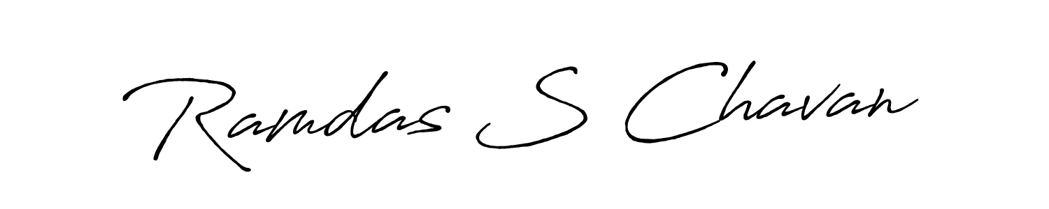 Make a beautiful signature design for name Ramdas S Chavan. With this signature (Antro_Vectra_Bolder) style, you can create a handwritten signature for free. Ramdas S Chavan signature style 7 images and pictures png