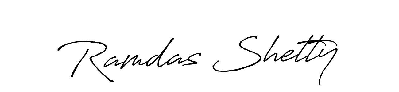 How to make Ramdas Shetty signature? Antro_Vectra_Bolder is a professional autograph style. Create handwritten signature for Ramdas Shetty name. Ramdas Shetty signature style 7 images and pictures png