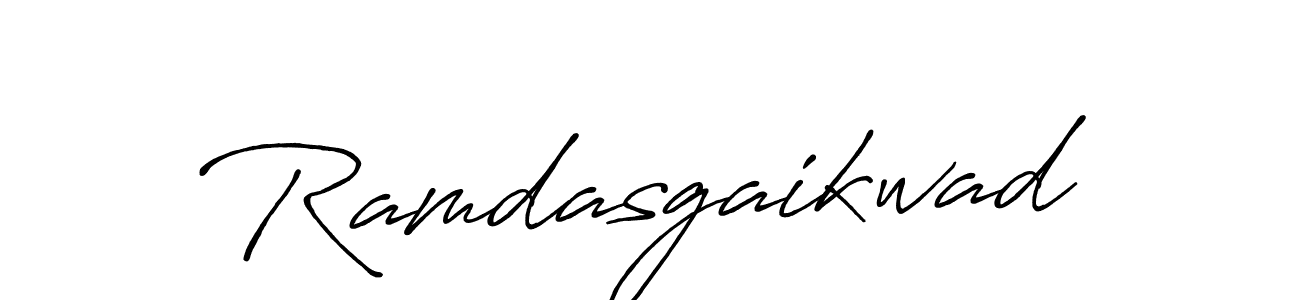 Use a signature maker to create a handwritten signature online. With this signature software, you can design (Antro_Vectra_Bolder) your own signature for name Ramdasgaikwad. Ramdasgaikwad signature style 7 images and pictures png