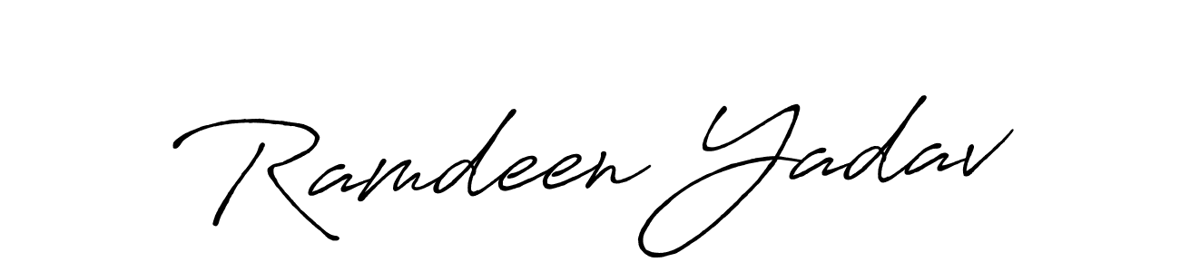 How to Draw Ramdeen Yadav signature style? Antro_Vectra_Bolder is a latest design signature styles for name Ramdeen Yadav. Ramdeen Yadav signature style 7 images and pictures png