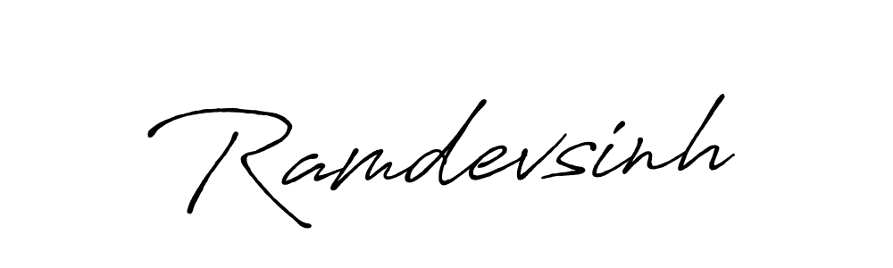 Once you've used our free online signature maker to create your best signature Antro_Vectra_Bolder style, it's time to enjoy all of the benefits that Ramdevsinh name signing documents. Ramdevsinh signature style 7 images and pictures png