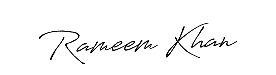 Make a short Rameem Khan signature style. Manage your documents anywhere anytime using Antro_Vectra_Bolder. Create and add eSignatures, submit forms, share and send files easily. Rameem Khan signature style 7 images and pictures png