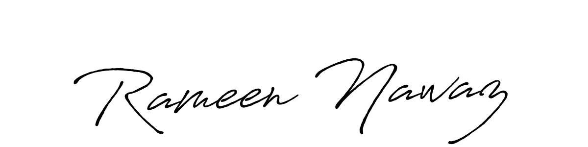 Make a beautiful signature design for name Rameen Nawaz. Use this online signature maker to create a handwritten signature for free. Rameen Nawaz signature style 7 images and pictures png