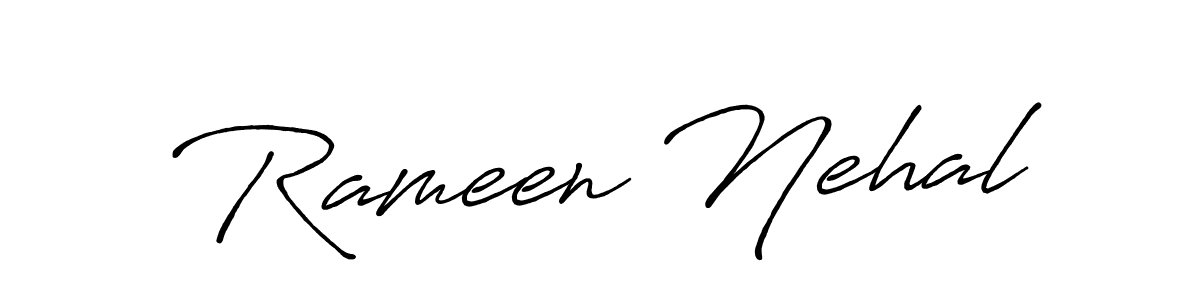 if you are searching for the best signature style for your name Rameen Nehal. so please give up your signature search. here we have designed multiple signature styles  using Antro_Vectra_Bolder. Rameen Nehal signature style 7 images and pictures png