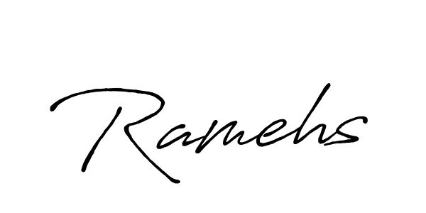 Similarly Antro_Vectra_Bolder is the best handwritten signature design. Signature creator online .You can use it as an online autograph creator for name Ramehs. Ramehs signature style 7 images and pictures png