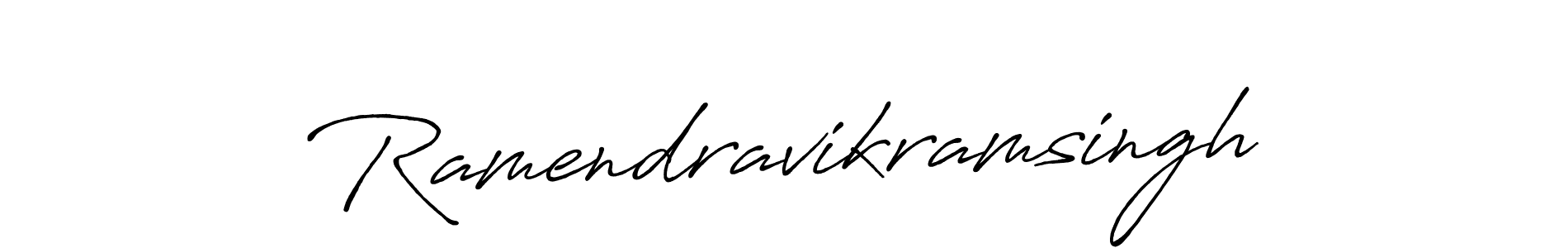You should practise on your own different ways (Antro_Vectra_Bolder) to write your name (Ramendravikramsingh) in signature. don't let someone else do it for you. Ramendravikramsingh signature style 7 images and pictures png