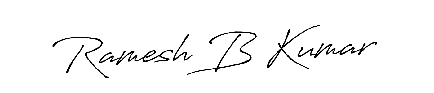 This is the best signature style for the Ramesh B Kumar name. Also you like these signature font (Antro_Vectra_Bolder). Mix name signature. Ramesh B Kumar signature style 7 images and pictures png