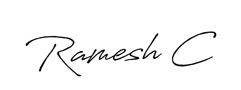Make a short Ramesh C signature style. Manage your documents anywhere anytime using Antro_Vectra_Bolder. Create and add eSignatures, submit forms, share and send files easily. Ramesh C signature style 7 images and pictures png