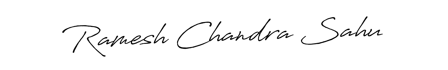 Also we have Ramesh Chandra Sahu name is the best signature style. Create professional handwritten signature collection using Antro_Vectra_Bolder autograph style. Ramesh Chandra Sahu signature style 7 images and pictures png