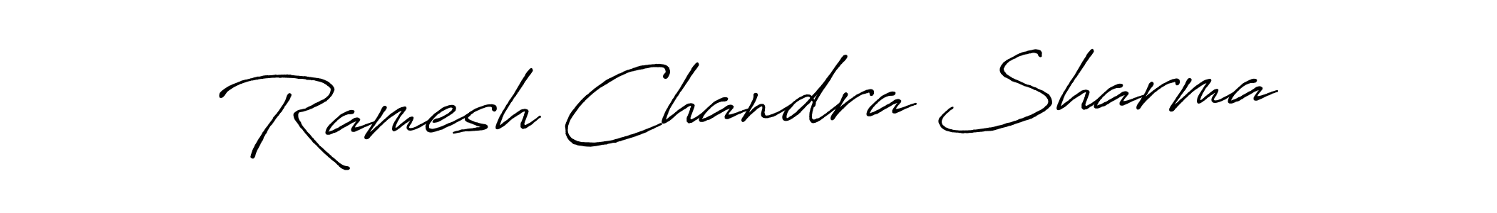 Also You can easily find your signature by using the search form. We will create Ramesh Chandra Sharma name handwritten signature images for you free of cost using Antro_Vectra_Bolder sign style. Ramesh Chandra Sharma signature style 7 images and pictures png