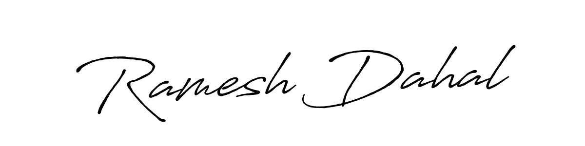 It looks lik you need a new signature style for name Ramesh Dahal. Design unique handwritten (Antro_Vectra_Bolder) signature with our free signature maker in just a few clicks. Ramesh Dahal signature style 7 images and pictures png