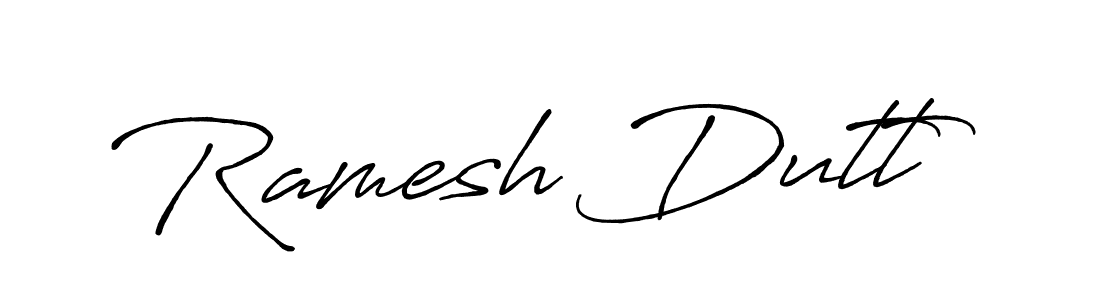 This is the best signature style for the Ramesh Dutt name. Also you like these signature font (Antro_Vectra_Bolder). Mix name signature. Ramesh Dutt signature style 7 images and pictures png