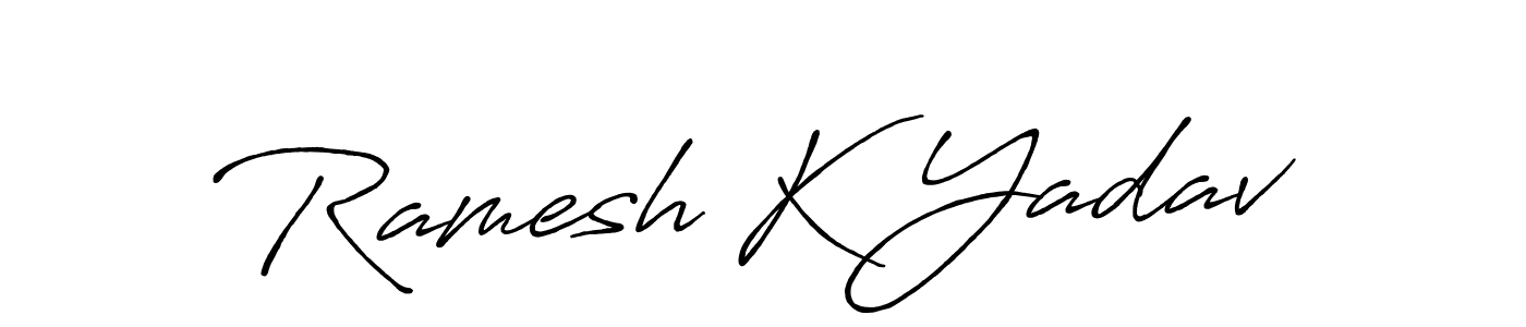 How to Draw Ramesh K Yadav signature style? Antro_Vectra_Bolder is a latest design signature styles for name Ramesh K Yadav. Ramesh K Yadav signature style 7 images and pictures png