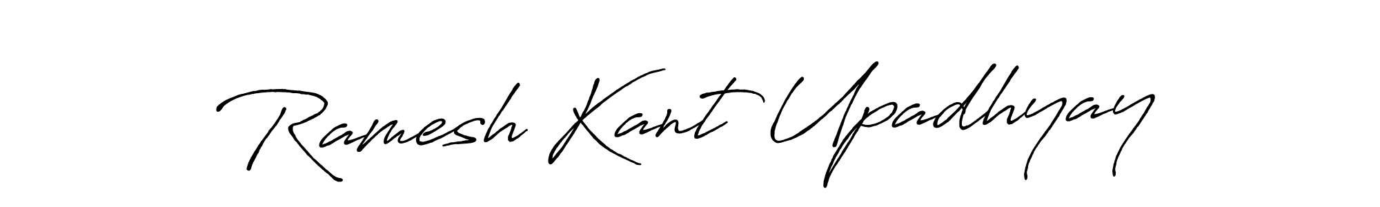 Ramesh Kant Upadhyay stylish signature style. Best Handwritten Sign (Antro_Vectra_Bolder) for my name. Handwritten Signature Collection Ideas for my name Ramesh Kant Upadhyay. Ramesh Kant Upadhyay signature style 7 images and pictures png