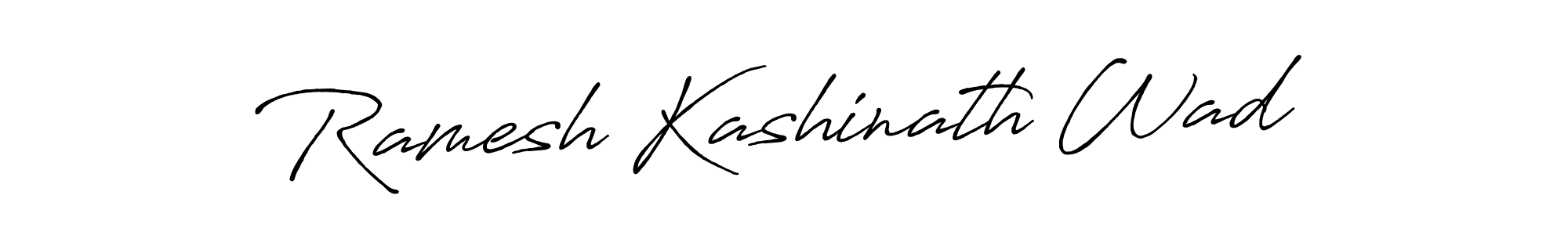 How to make Ramesh Kashinath Wad signature? Antro_Vectra_Bolder is a professional autograph style. Create handwritten signature for Ramesh Kashinath Wad name. Ramesh Kashinath Wad signature style 7 images and pictures png