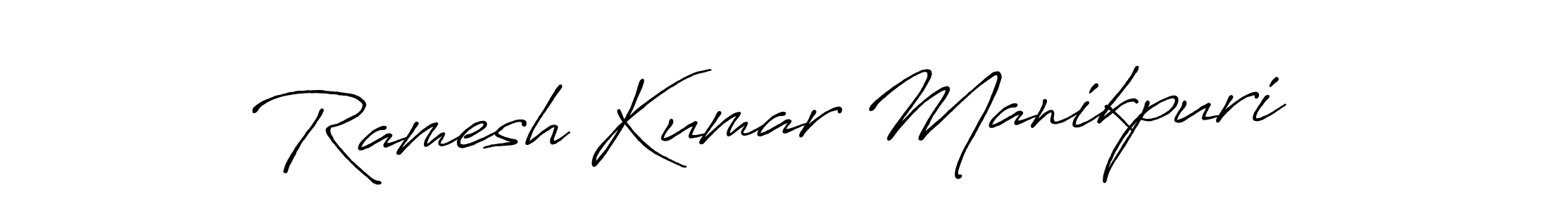 if you are searching for the best signature style for your name Ramesh Kumar Manikpuri. so please give up your signature search. here we have designed multiple signature styles  using Antro_Vectra_Bolder. Ramesh Kumar Manikpuri signature style 7 images and pictures png