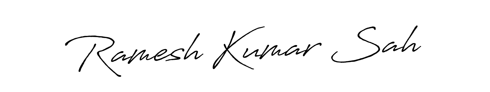 This is the best signature style for the Ramesh Kumar Sah name. Also you like these signature font (Antro_Vectra_Bolder). Mix name signature. Ramesh Kumar Sah signature style 7 images and pictures png