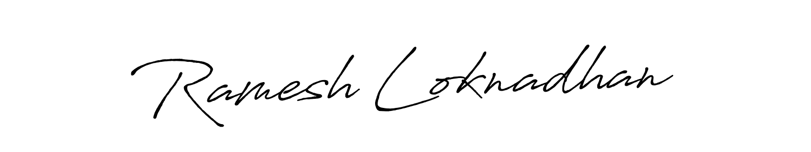 Once you've used our free online signature maker to create your best signature Antro_Vectra_Bolder style, it's time to enjoy all of the benefits that Ramesh Loknadhan name signing documents. Ramesh Loknadhan signature style 7 images and pictures png