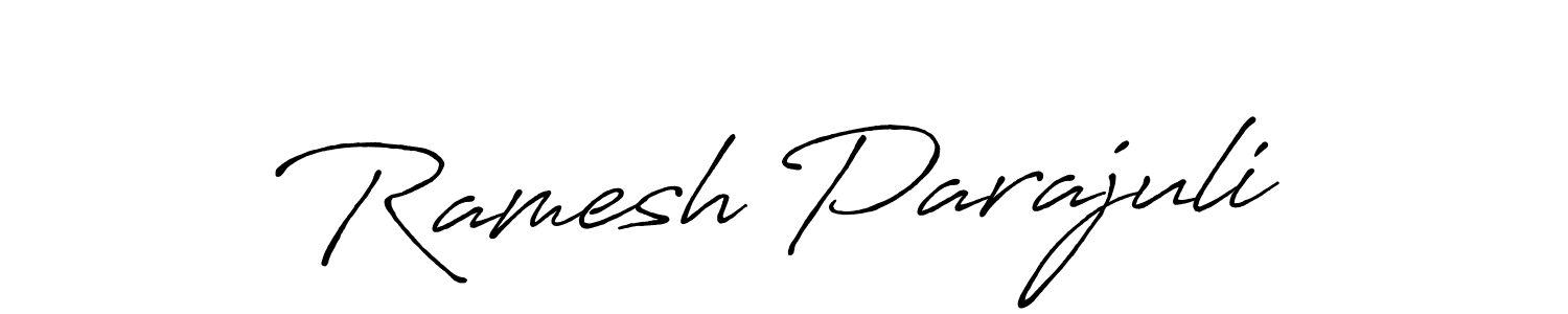 Make a short Ramesh Parajuli signature style. Manage your documents anywhere anytime using Antro_Vectra_Bolder. Create and add eSignatures, submit forms, share and send files easily. Ramesh Parajuli signature style 7 images and pictures png