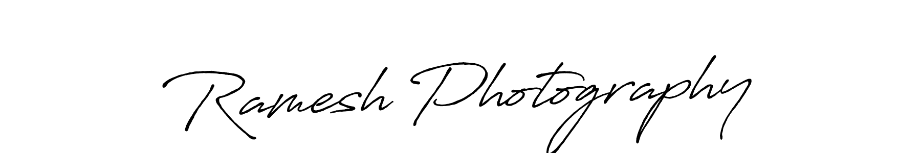 This is the best signature style for the Ramesh Photography name. Also you like these signature font (Antro_Vectra_Bolder). Mix name signature. Ramesh Photography signature style 7 images and pictures png