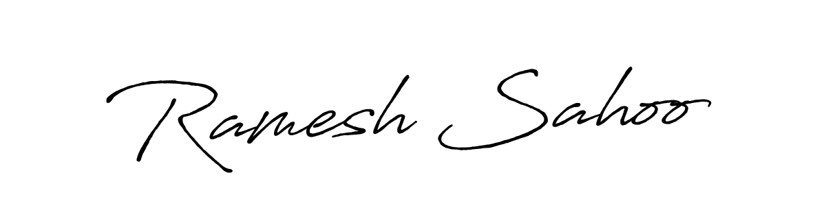 How to Draw Ramesh Sahoo signature style? Antro_Vectra_Bolder is a latest design signature styles for name Ramesh Sahoo. Ramesh Sahoo signature style 7 images and pictures png