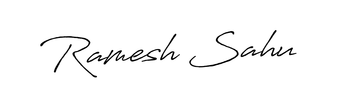 Make a beautiful signature design for name Ramesh Sahu. Use this online signature maker to create a handwritten signature for free. Ramesh Sahu signature style 7 images and pictures png