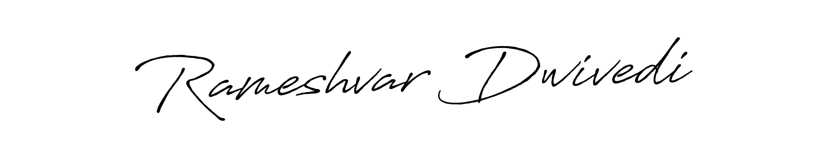 Design your own signature with our free online signature maker. With this signature software, you can create a handwritten (Antro_Vectra_Bolder) signature for name Rameshvar Dwivedi. Rameshvar Dwivedi signature style 7 images and pictures png