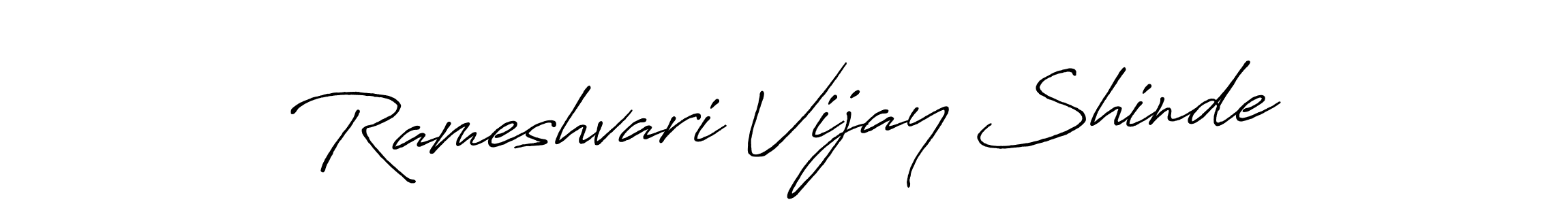 Make a beautiful signature design for name Rameshvari Vijay Shinde. Use this online signature maker to create a handwritten signature for free. Rameshvari Vijay Shinde signature style 7 images and pictures png